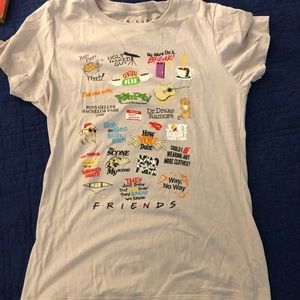 FRIENDS themed short sleeve tshirt